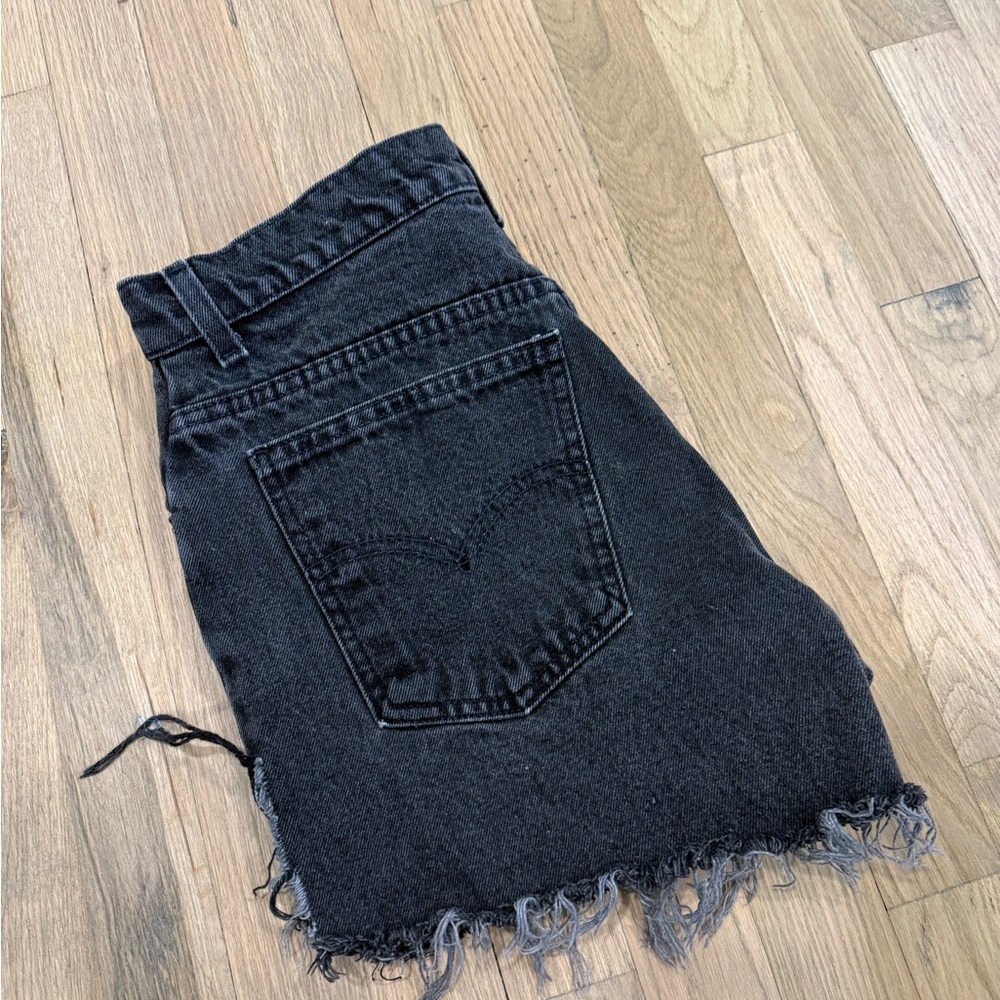 Black Levi Shorts